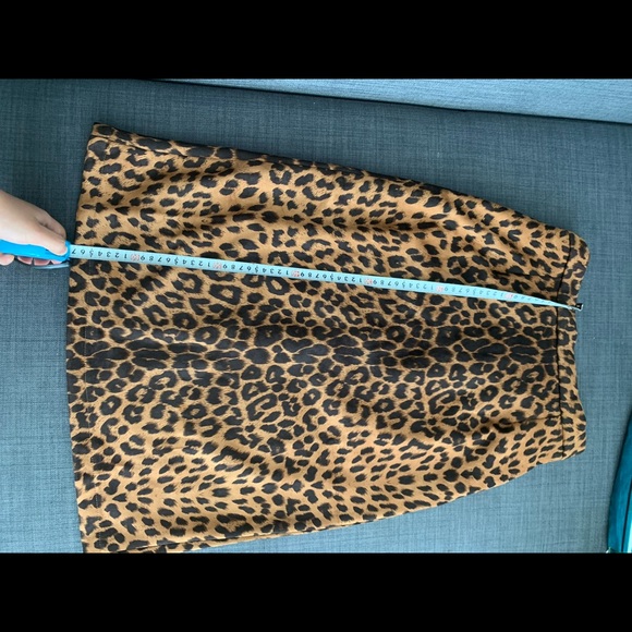 leopard print long skirt - Picture 3 of 4